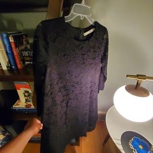 Marie Oliver Black Lace Dress